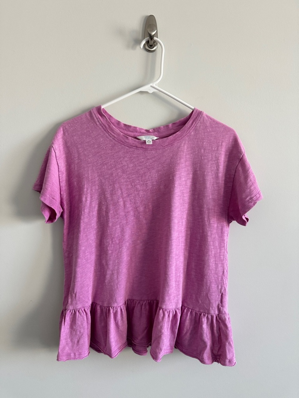 Time & Tru Pink Top Size M